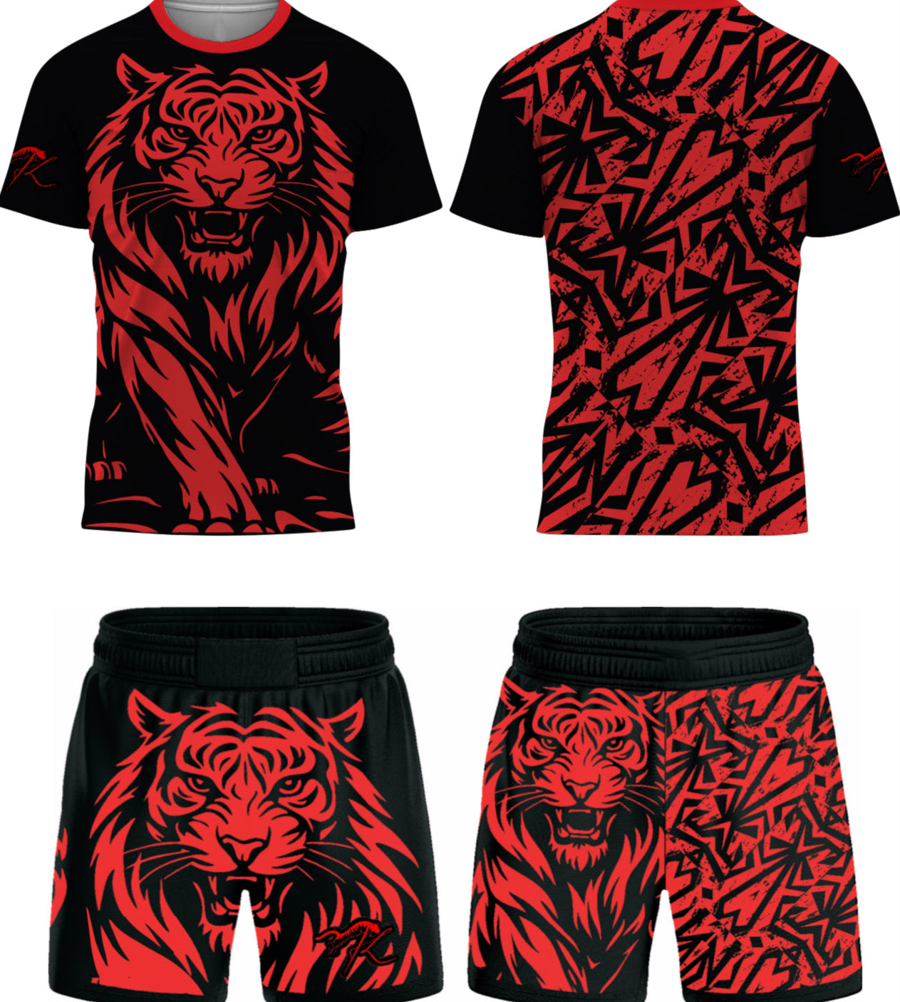 Red & Black Fight Kit