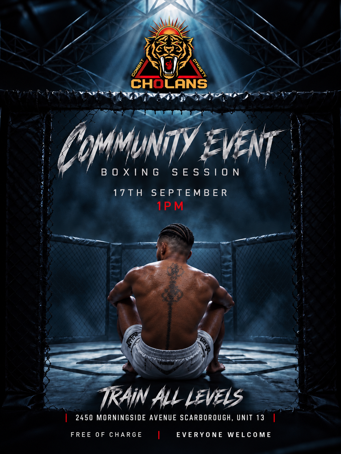 🥊 FREE COMMUNITY BOXING EVENT — TORONTO 🇨🇦