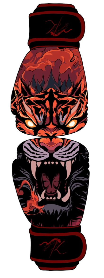 Tiger Boxing Gloves