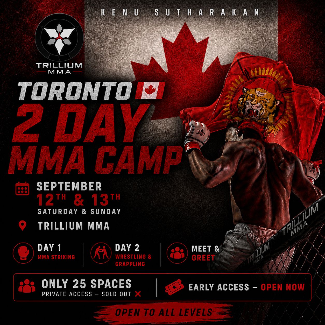 🇨🇦 Toronto 2 Day MMA Camp - 12th & 13th September